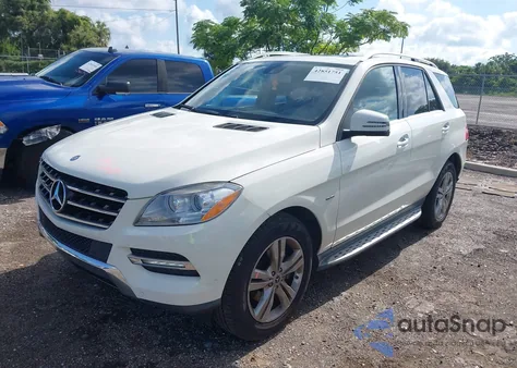 2012 Mercedes-Benz Ml 350 4Matic z USA, uszkodzony, nr VIN 4JGDA5HB5CA022300